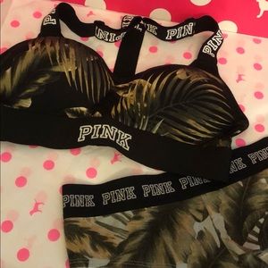 PINK bra n pantie set